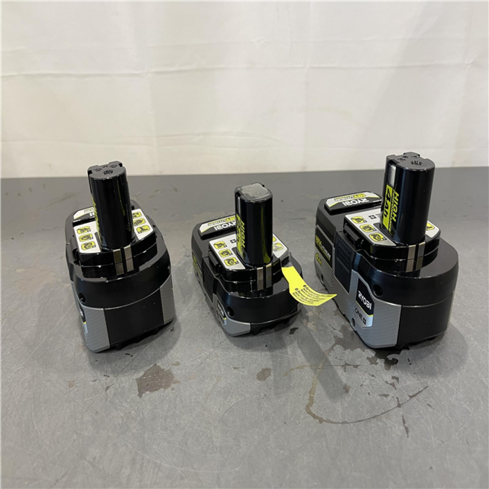 AS-IS - RYOBI ONE+ 18V Lithium-Ion HIGH PERFORMANCE Starter Kit