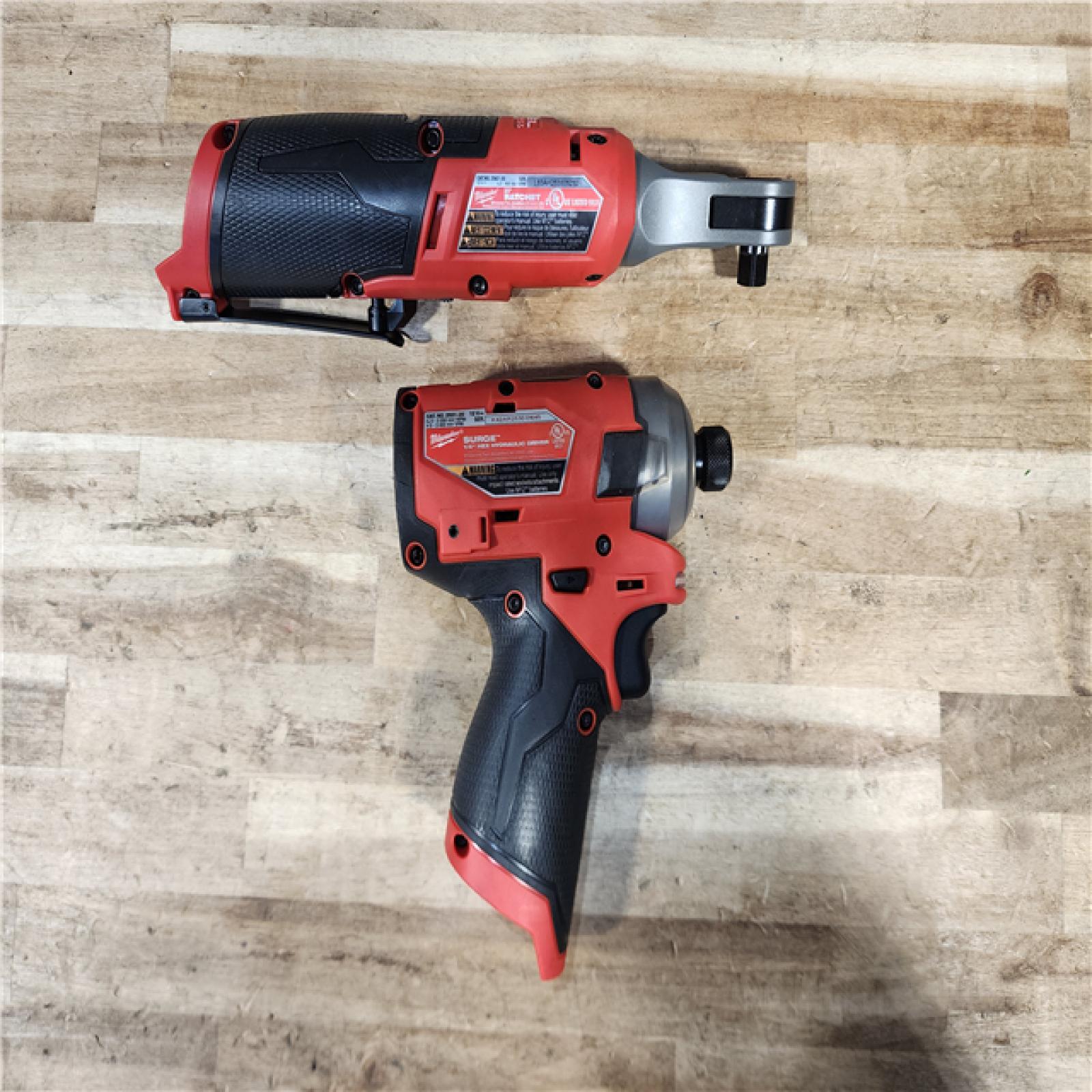 HOUSTON LOCATION - AS-IS MILWAUKEE 2 TOOL COMBO
