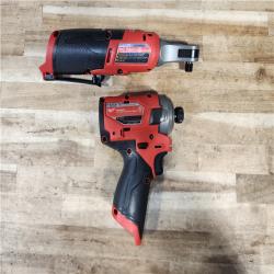 HOUSTON LOCATION - AS-IS MILWAUKEE 2 TOOL COMBO