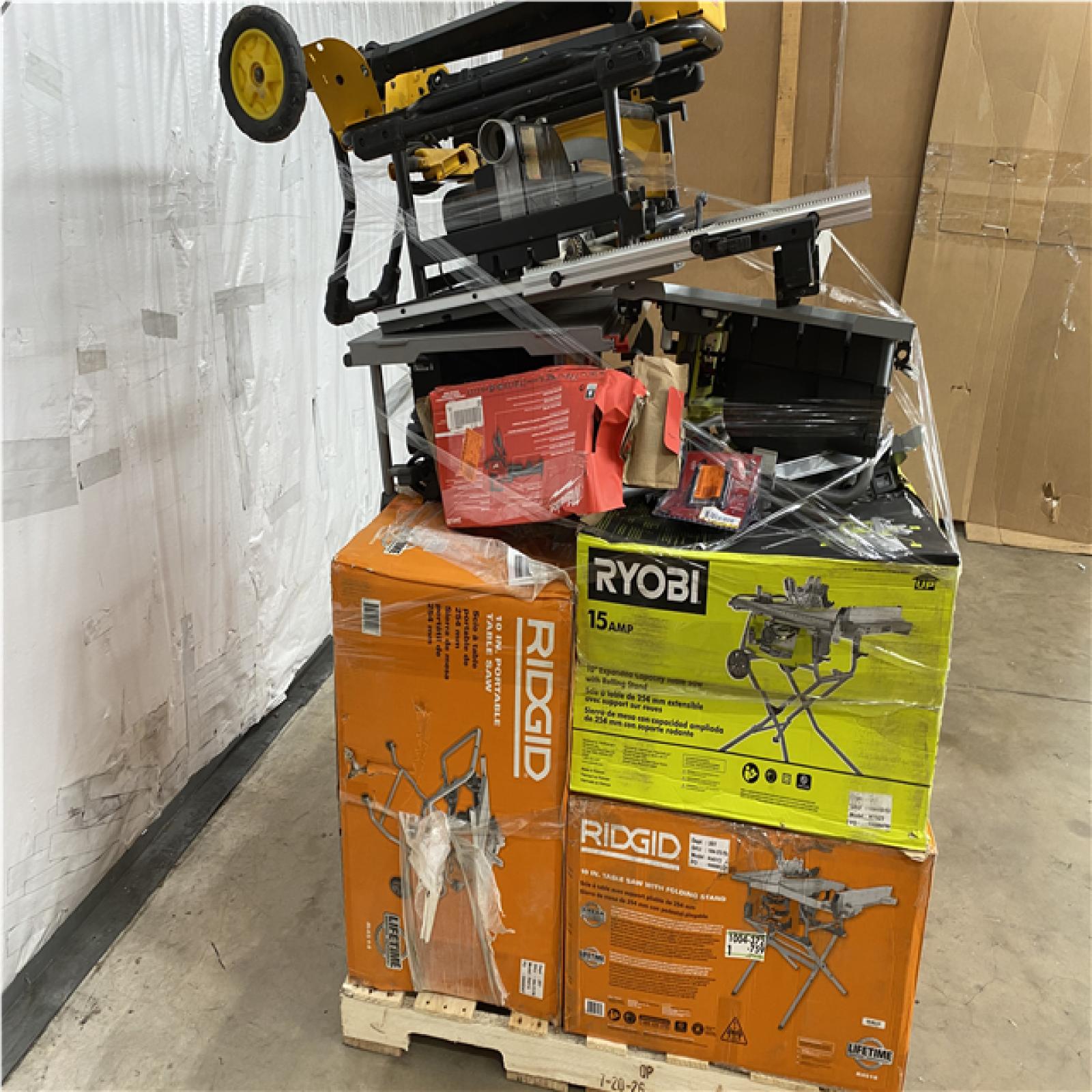 Houston Location - AS-IS Tool Pallet