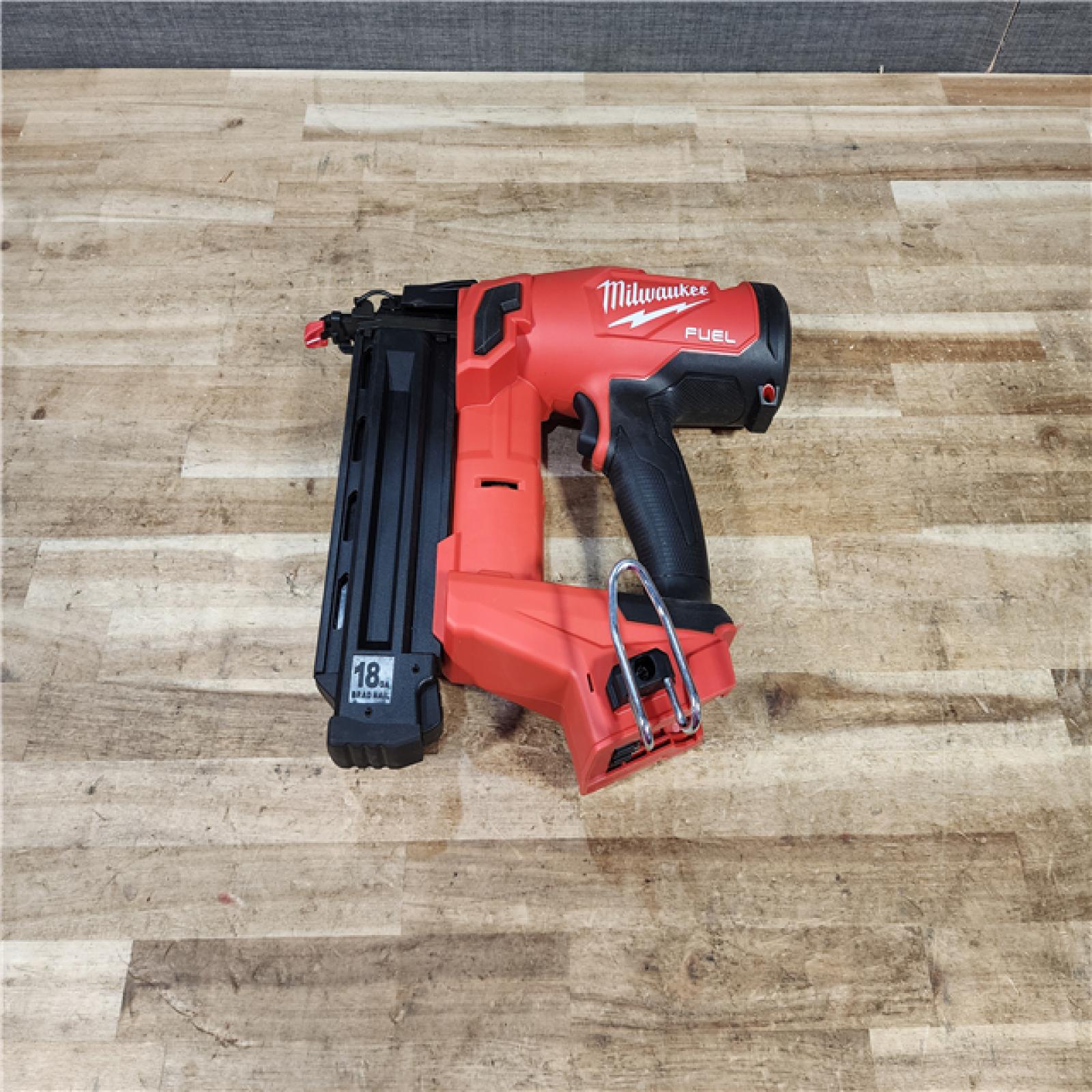 HOUSTON LOCATION - AS - IS Milwaukee FUEL 18-Volt Lithium-Ion Brushless Cordless Gen II 18-Gauge Brad Nailer (Tool-Only)