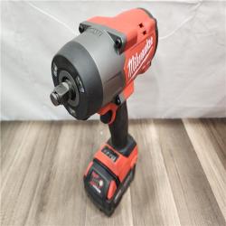 AS-IS- Milwaukee M18 1/2 in. Cordless Brushless High Torque Impact Wrench Kit (Battery & Charger)
