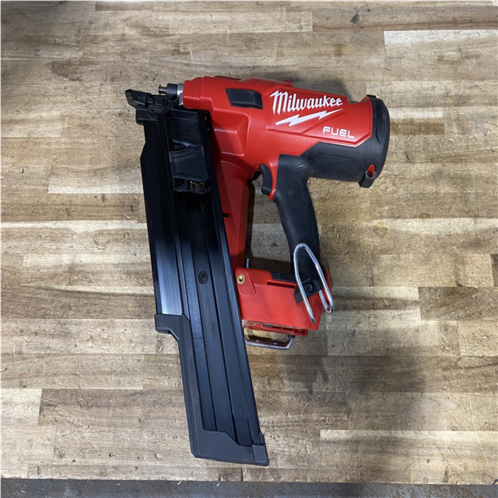 Houston Location AS-IS Milwaukee FUEL 3-1/2 in. 18-Volt 21-Degree Lithium-Ion Brushless Cordless Framing Nailer (Tool-Only)