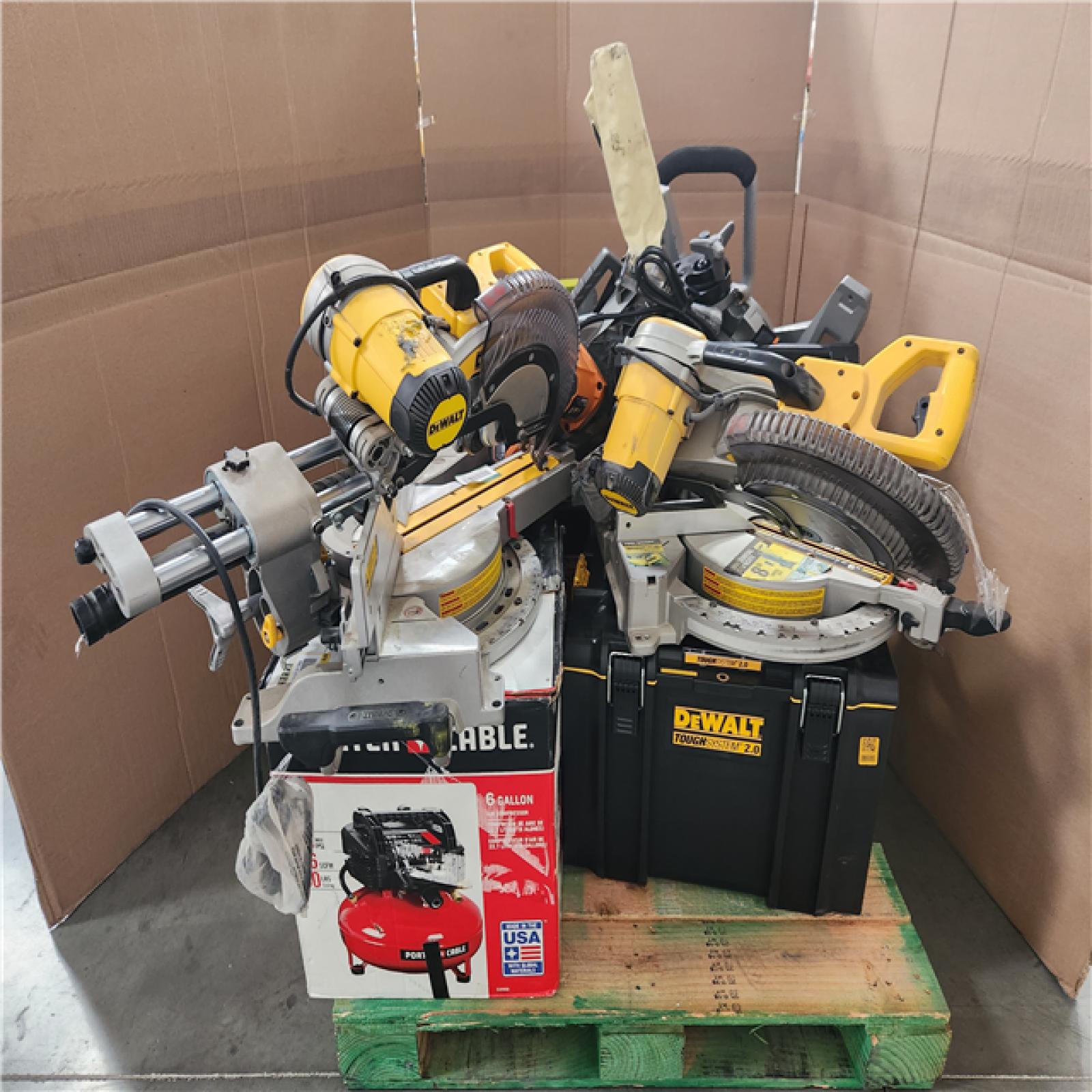 CALIFORNIA AS-IS TOOL PALLET