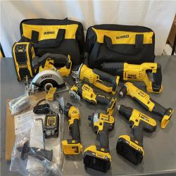 AS-IS - Dewalt 20V MAX Cordless 9 Tool Combo Kit