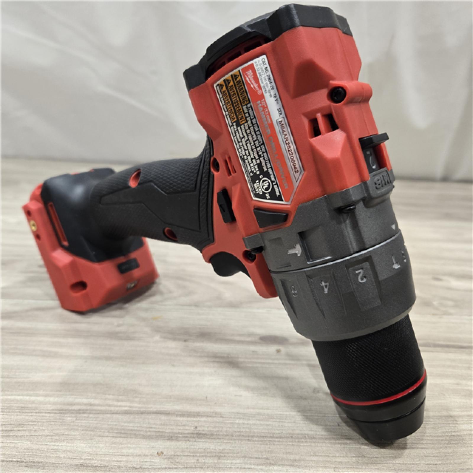 AS-IS MILWAUKEE FUEL 18V Lithium-Ion Cordless Hammer Drill and Impact Driver Combo Kit