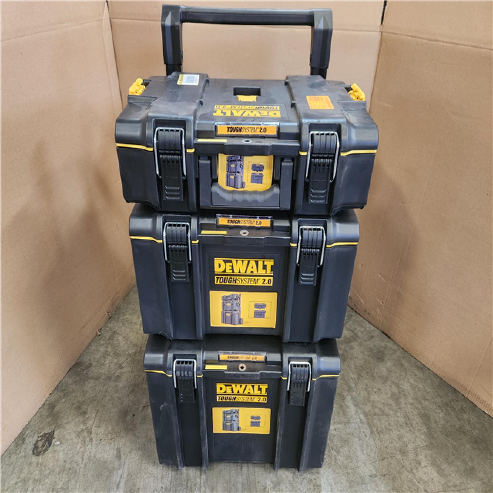 Phoenix NEW DEWALT TOUGHSYSTEM 2.0 24 in. Tower Tool Box System (3 Piece Set)