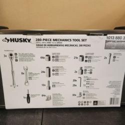 Phoenix NEW Husky 280-Piece SAE/Metric Mechanics Tool Set with Tool Box (SEALED)