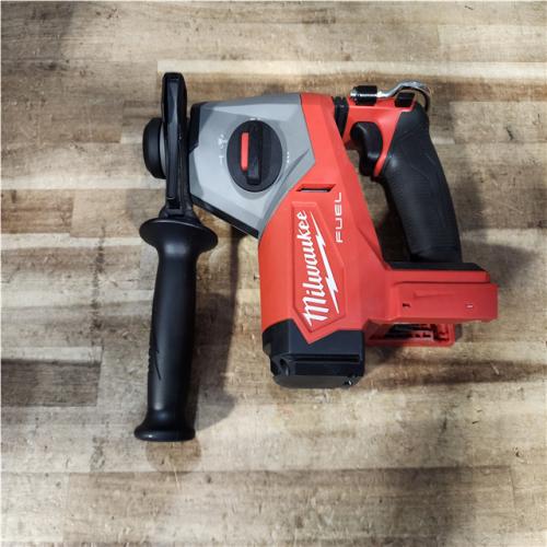 Houston Location AS-IS Milwaukee FUEL 18V Lithium-Ion Brushless Cordless 5/8 in. SDS-Plus Rotary Hammer (Tool-Only)