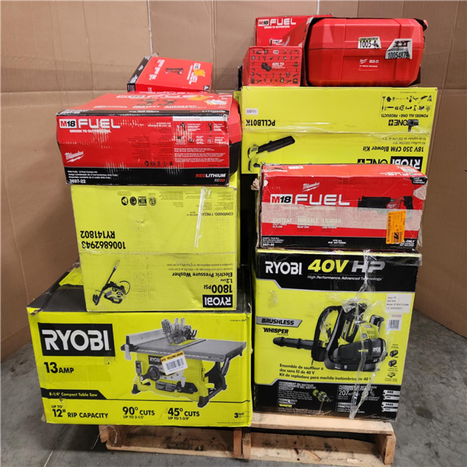 California As-Is Tool Pallet