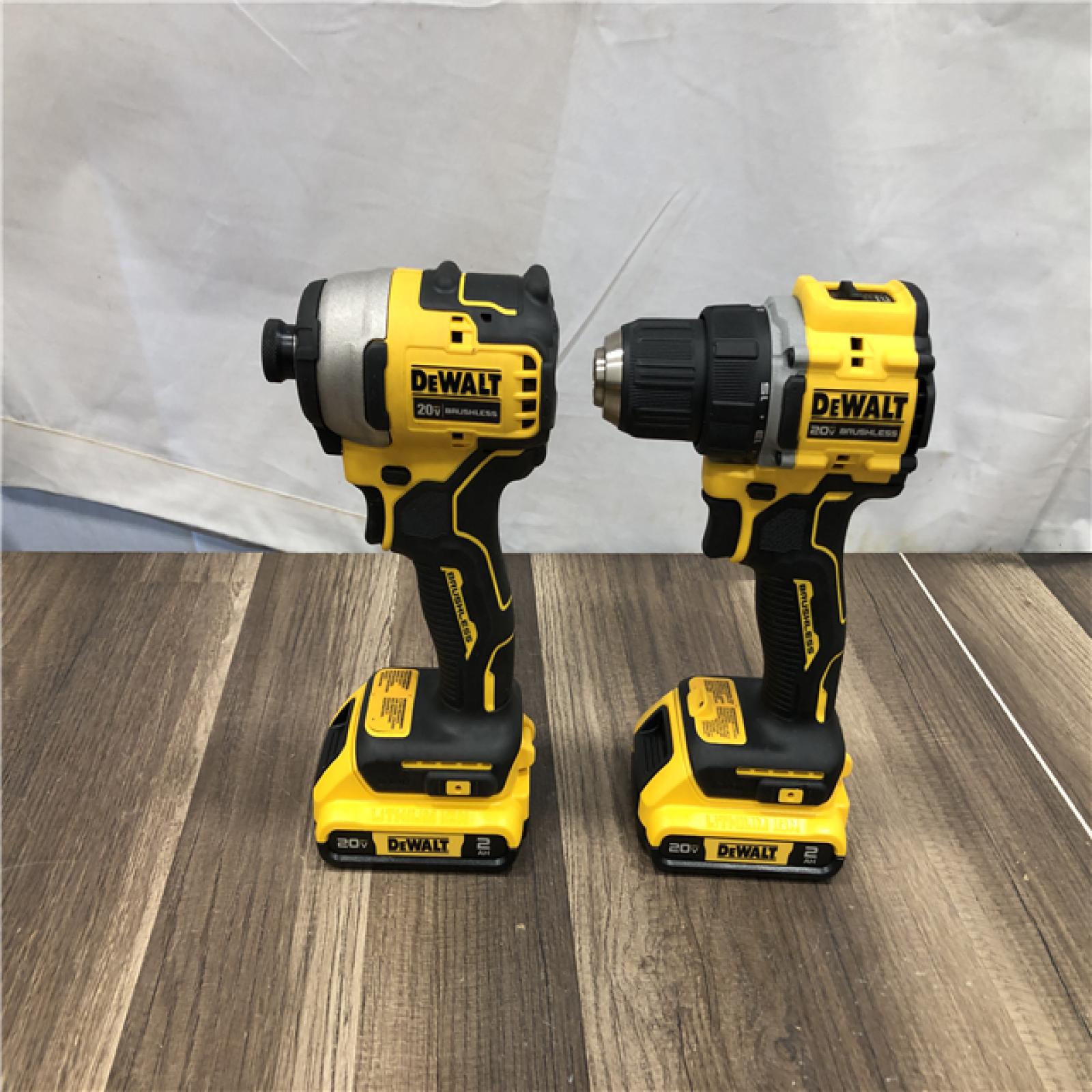 AS-IS DEWALT ATOMIC 20-Volt MAX Lithium-Ion Cordless Combo Kit