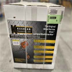 NEW! - KUSHLAN 3.5 cu. ft. 1/2 HP 120-Volt Motor Direct Drive Cement Mixer
