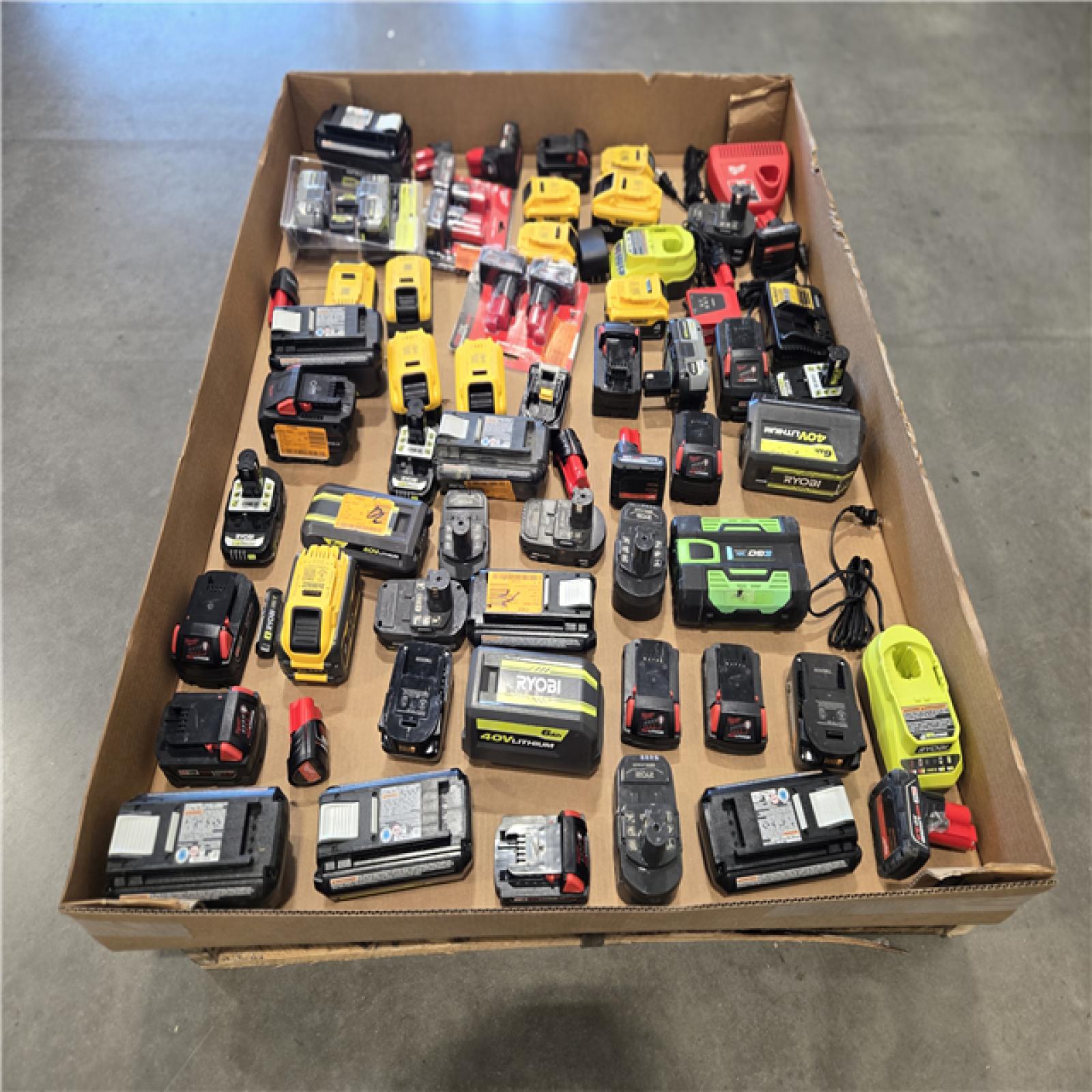 DALLAS LOCATION- AS-IS BATTERY PALLET
