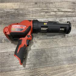 AS-IS Milwaukee 12V Lithium-Ion Cordless 10 oz. Adhesive and Caulk Gun (Tool-Only)