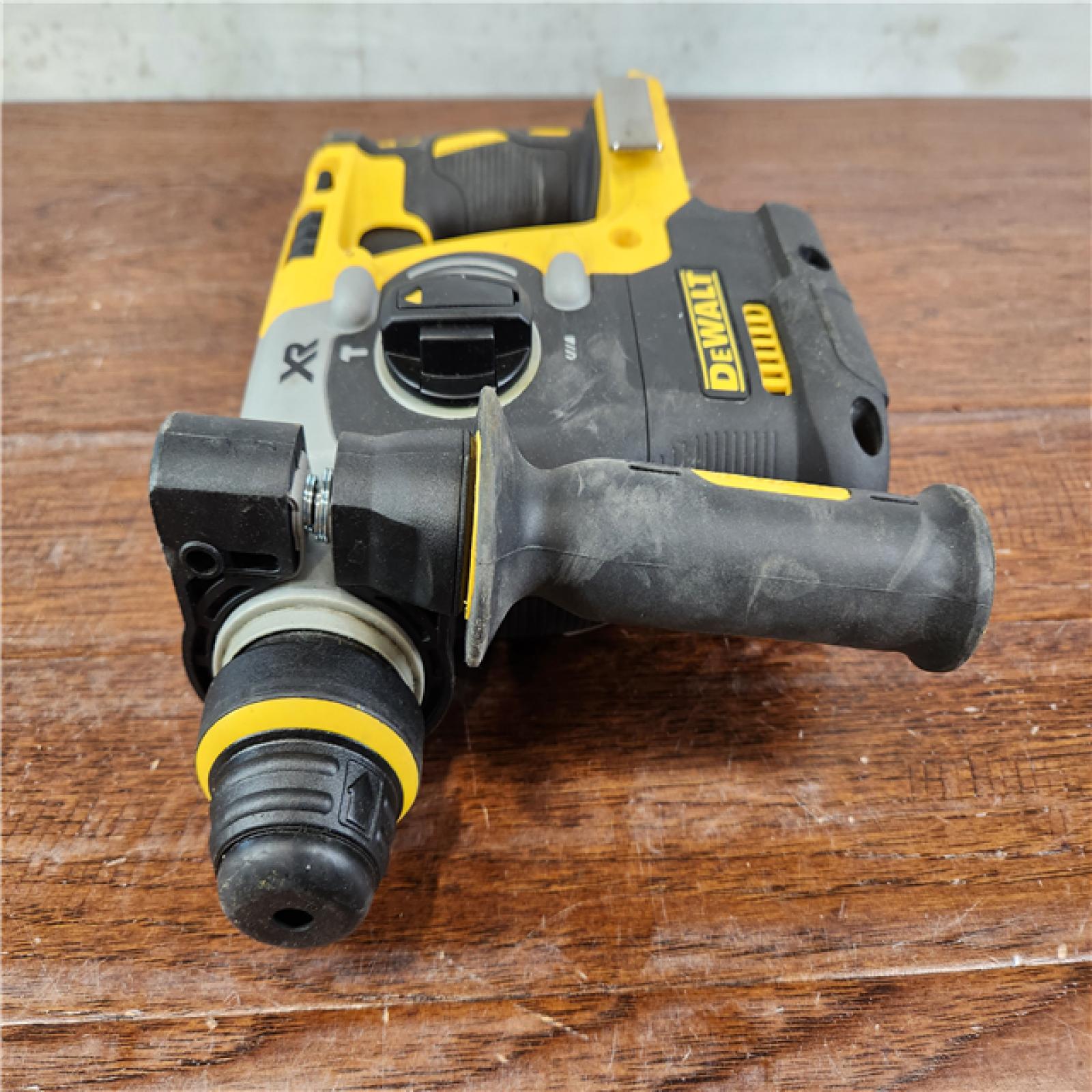AS-IS DEWALT 20V MAX XR Brushless Cordless 1 in. SDS Plus L-Shape Rotary Hammer (Tool-Only)
