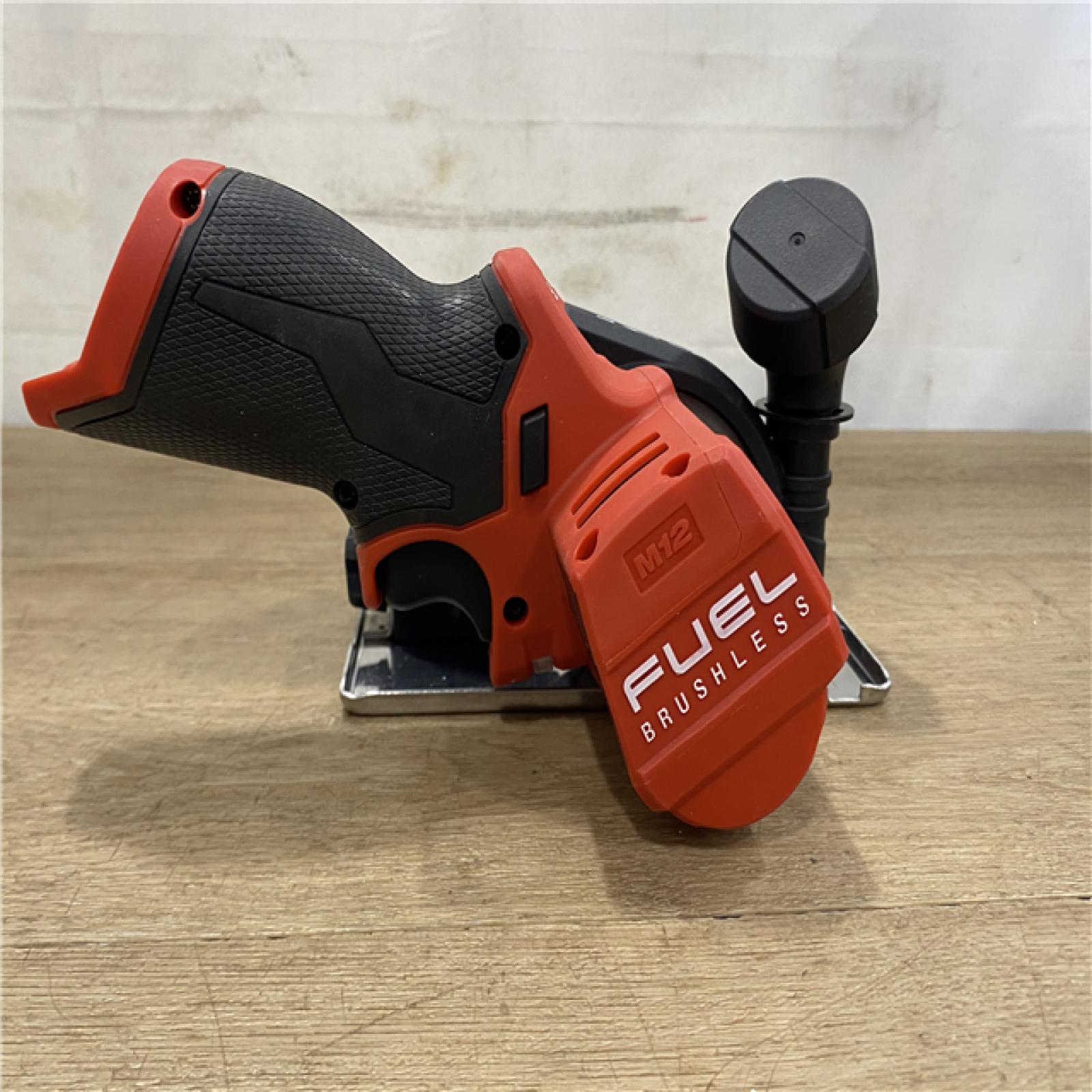 AS-IS Milwaukee FUEL 12V Lithium-Ion Brushless Cordless 3 in. Cut Off Saw (Tool-Only)