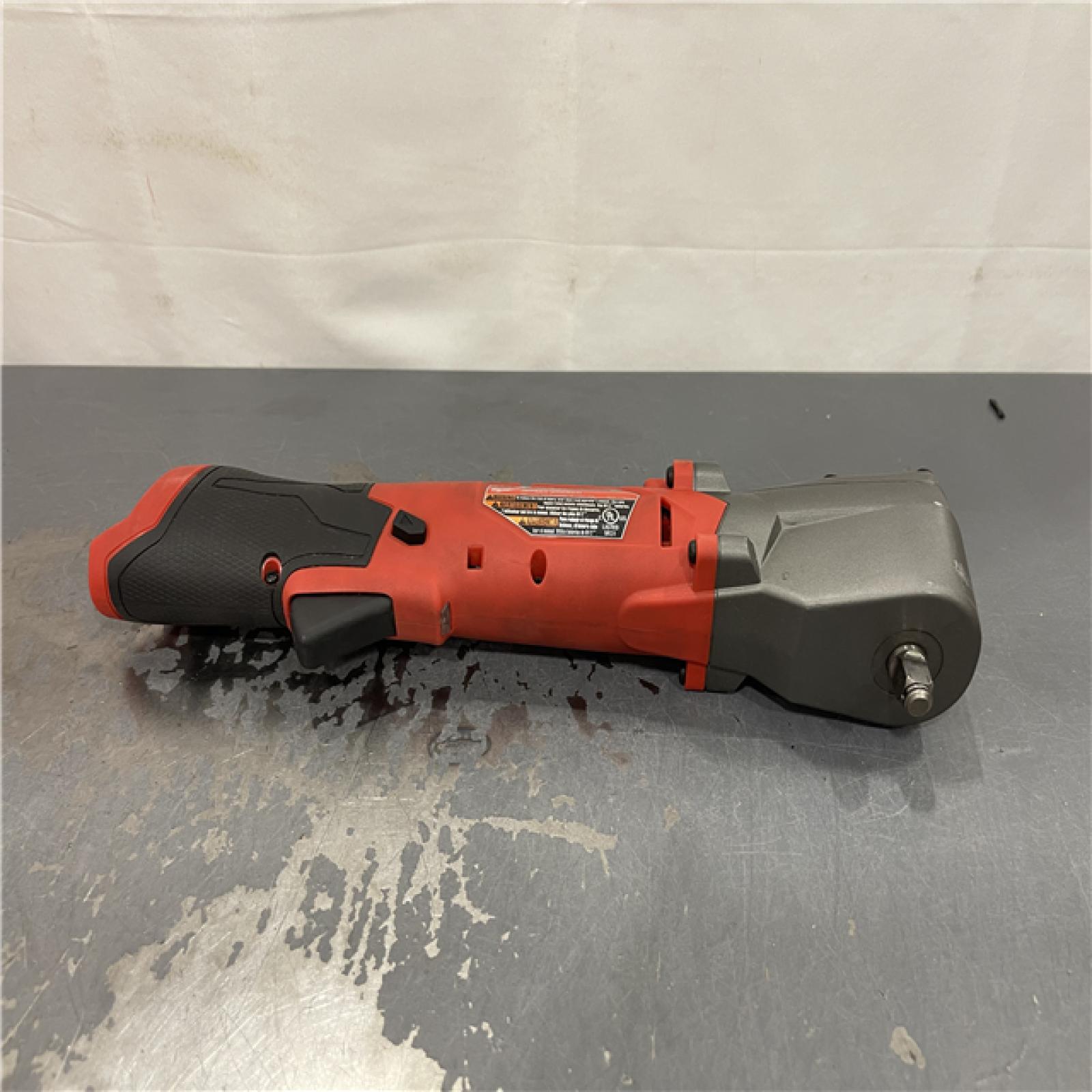 AS-IS - Milwaukee M12 FUEL 12V Lithium-Ion Brushless Cordless 3/8 in. Right Angle Impact Wrench