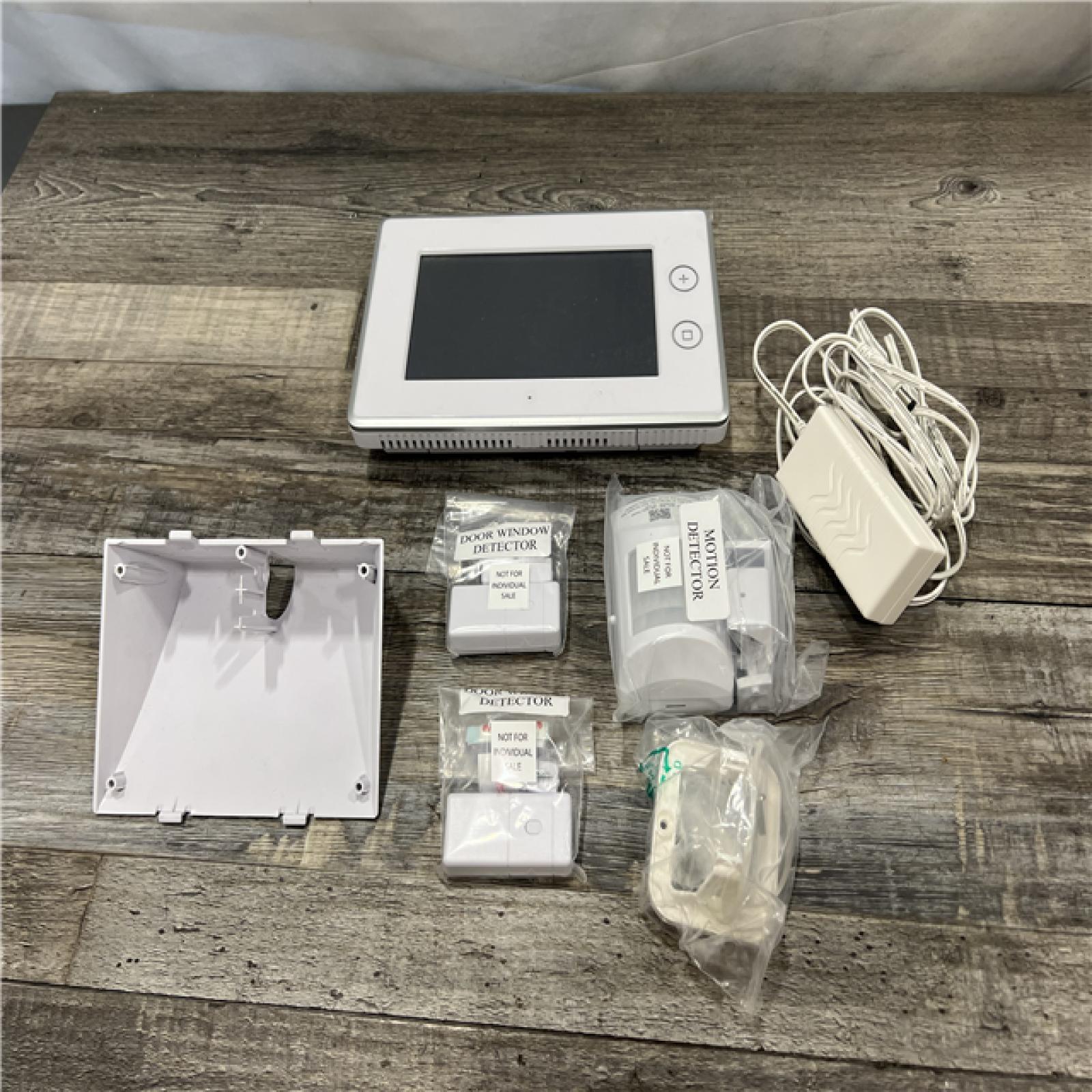 AS-IS Samsung Home Security Starter Kit - Home Security System - Wireless - Z-Wave Plus  ZigBee Home Automation - 900 MHz - White
