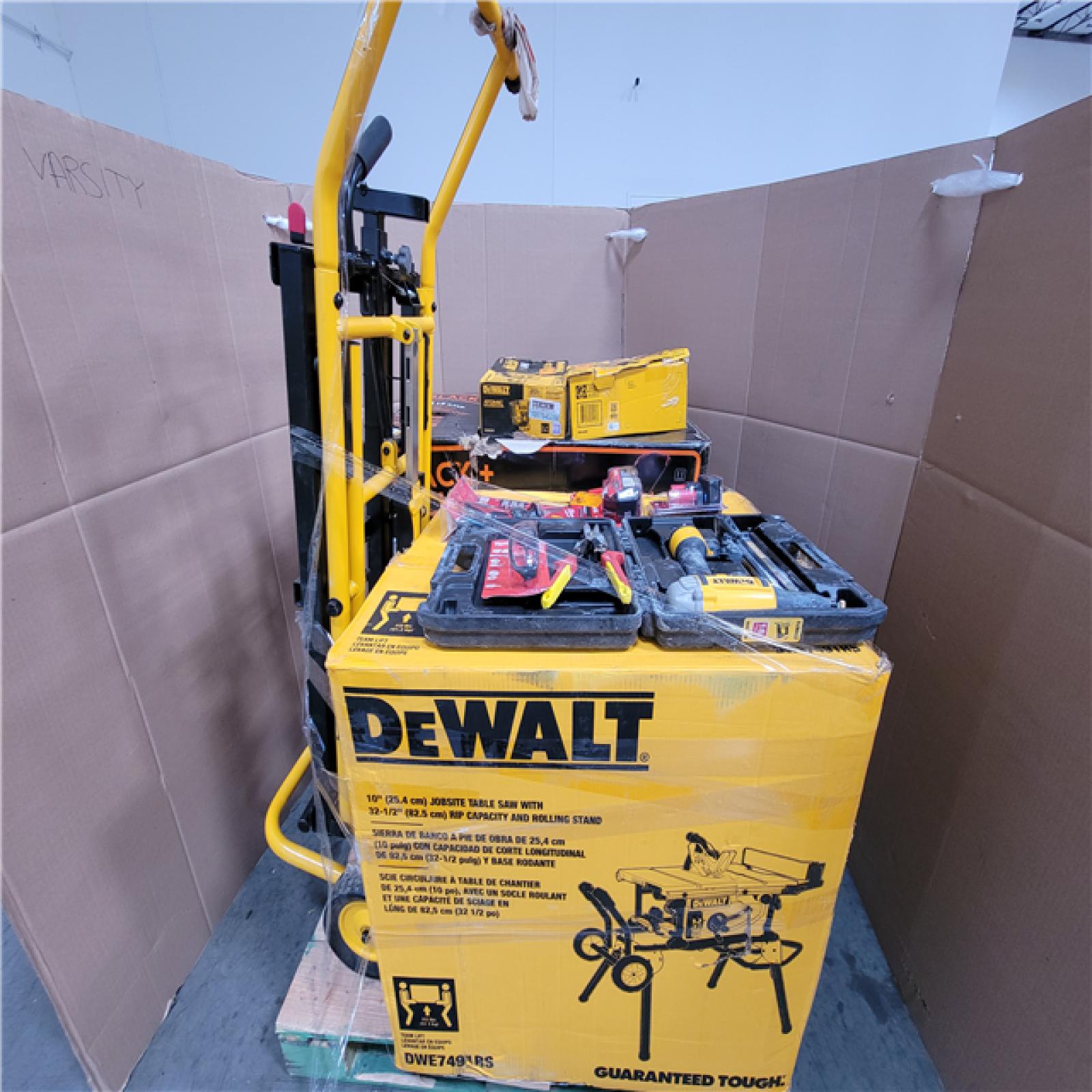 CALIFORNIA AS-IS TOOL PALLET