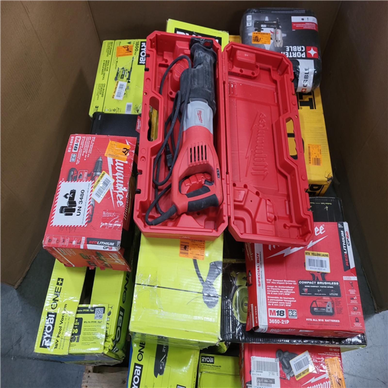 CALIFORNIA AS-IS TOOL PALLET