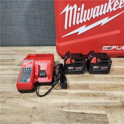 HOUSTON LOCATION - AS-IS Milwaukee FUEL 18V Lithium-Ion Brushless Cordless Hammer Drill and Impact Driver Combo Kit