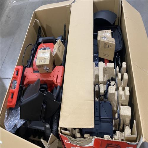 Dallas Location - As-Is 	Milwaukee M18 FUEL Brushless Cordless 21 in. Walk Behind Dual Battery Self-Propelled Mower Kit(Lot Of 2)