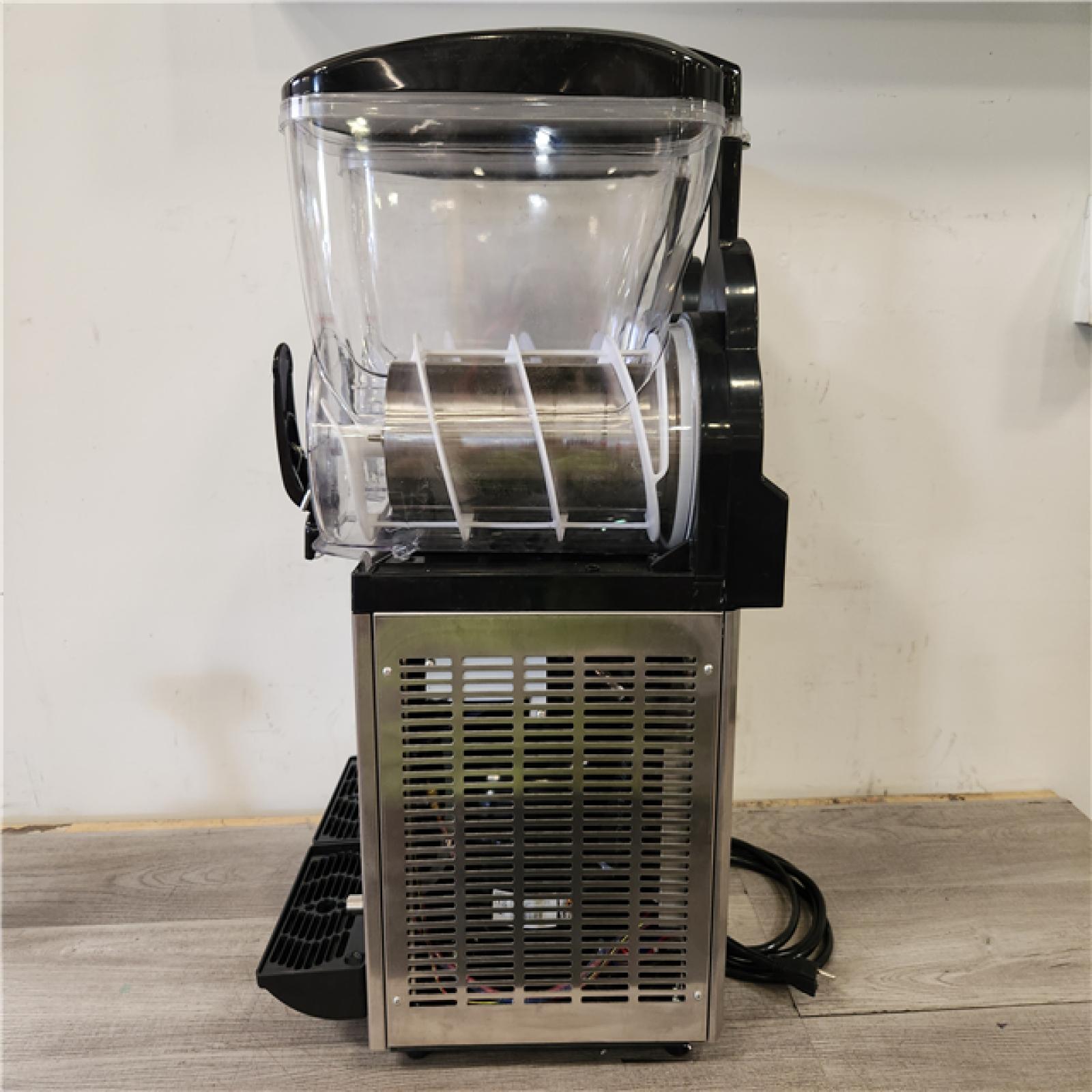 Phoenix Location AS-IS VEVOR 1014 oz. Commercial Slushy Machine 15L x 2 Tanks Frozen Drink Machine Snow Cone Machine 120 Cups Stainless Steel 1000W