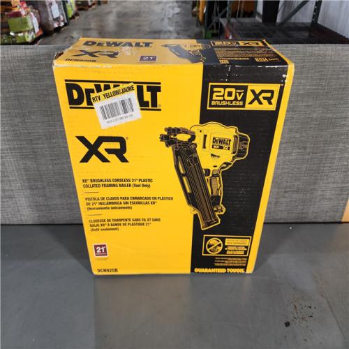 HOUSTON LOCATION - AS-IS DEWALT 20-Volt 21° Cordless Framing Nailer (Tool-Only)