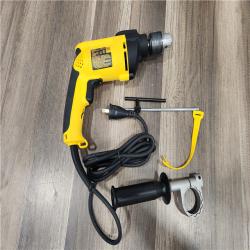 AS-IS DEWALT 7.8 Amp Corded 1/2 in. Variable Speed Reversible Hammer Drill