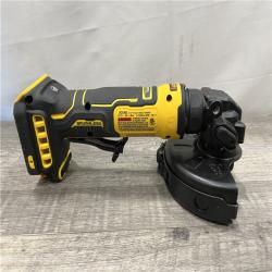 AS-IS DEWALT ATOMIC 20V MAX Cordless 4-1/2 in. Angle Grinder with Paddle Switch (Tool Only)