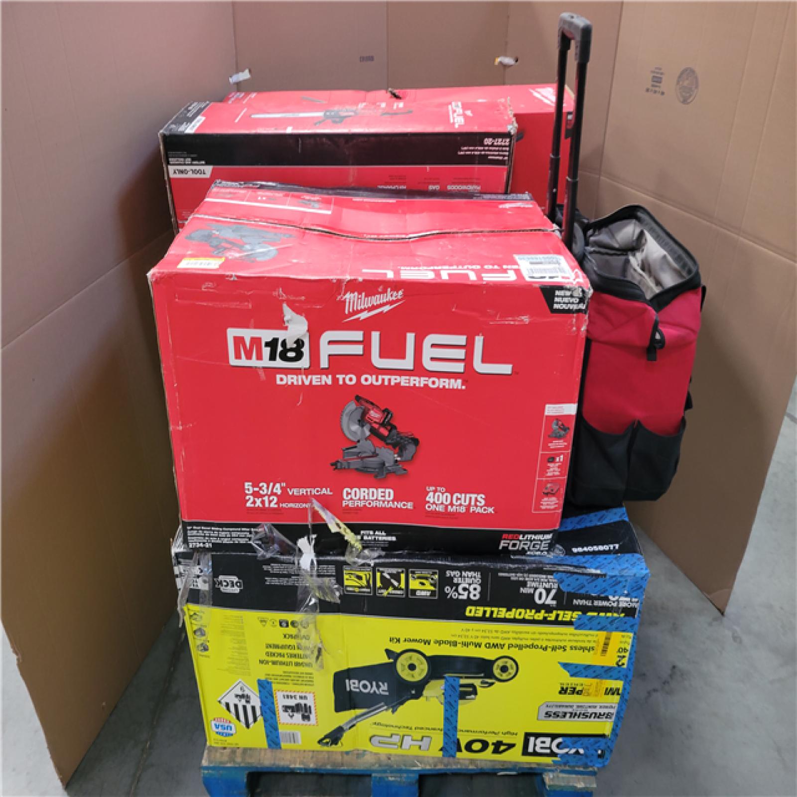 CALIFORNIA AS-IS TOOL PALLET