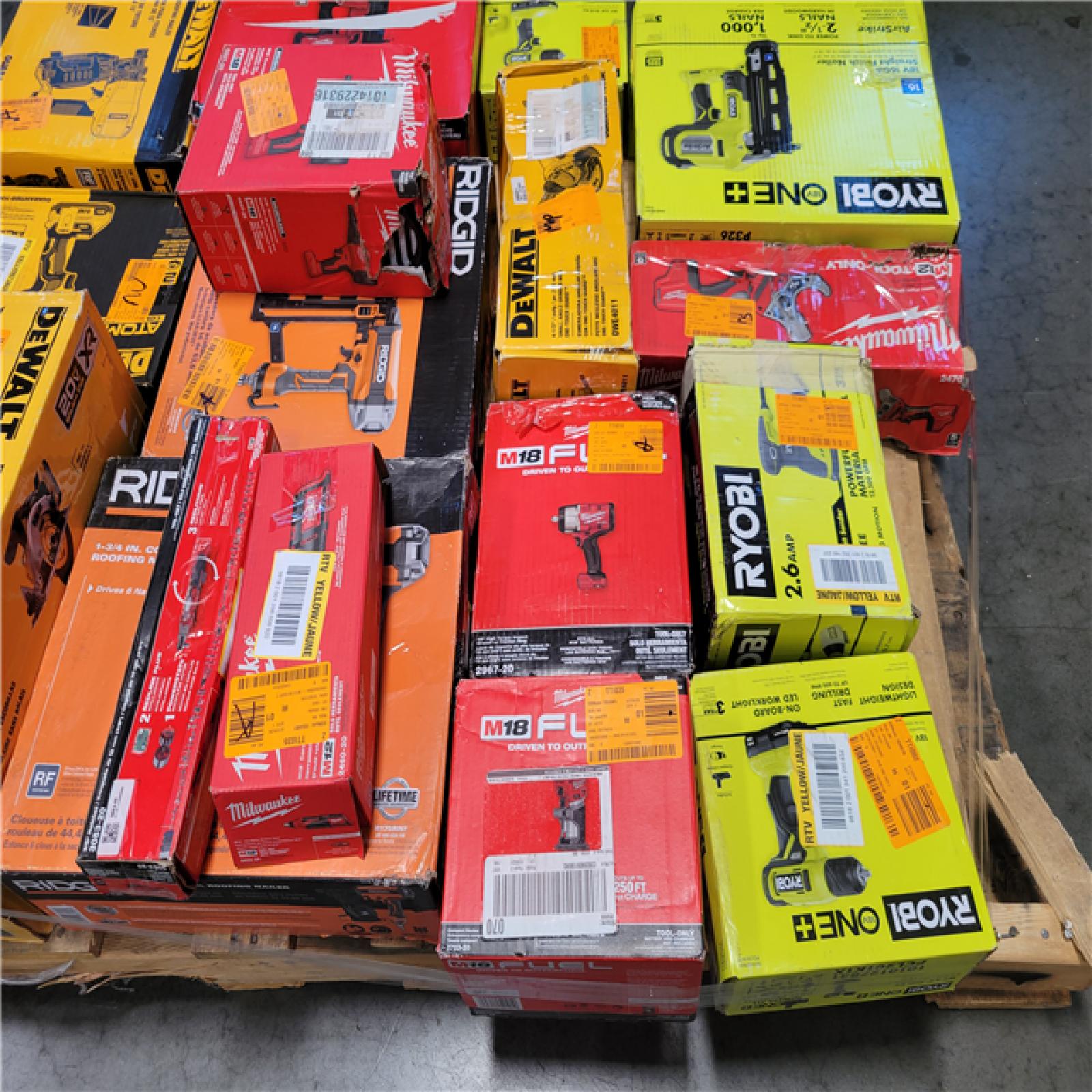 CALIFORNIA AS-IS TOOL PALLET