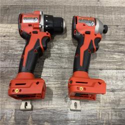 AS-IS Milwaukee 18V Lithium-Ion Brushless Cordless Compact Drill/Impact Combo Kit