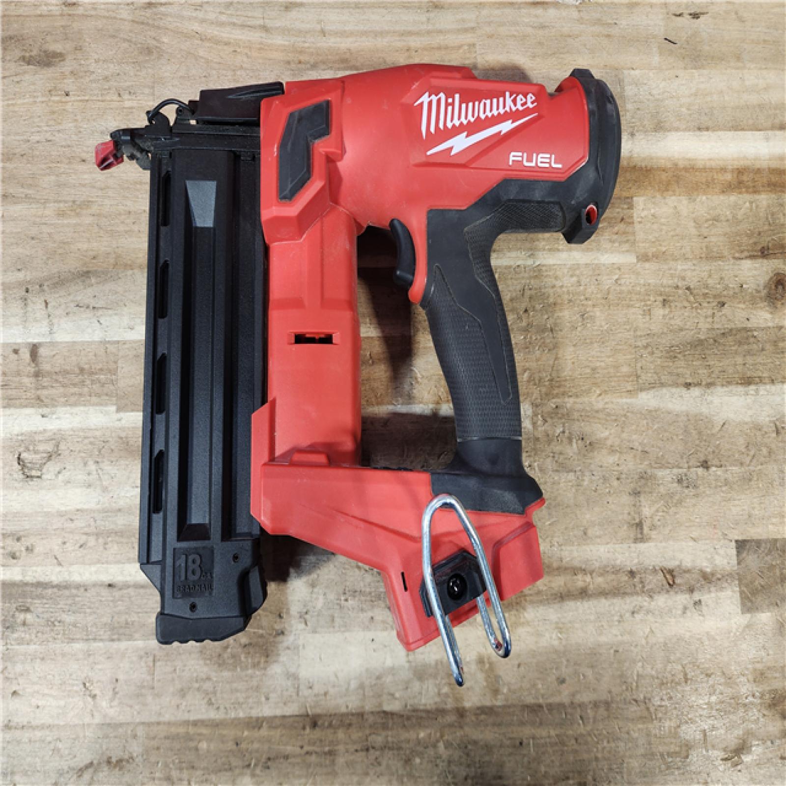 HOUSTON LOCATION - AS-IS Milwaukee FUEL 18-Volt Lithium-Ion Brushless Cordless Gen II 18-Gauge Brad Nailer (Tool-Only)
