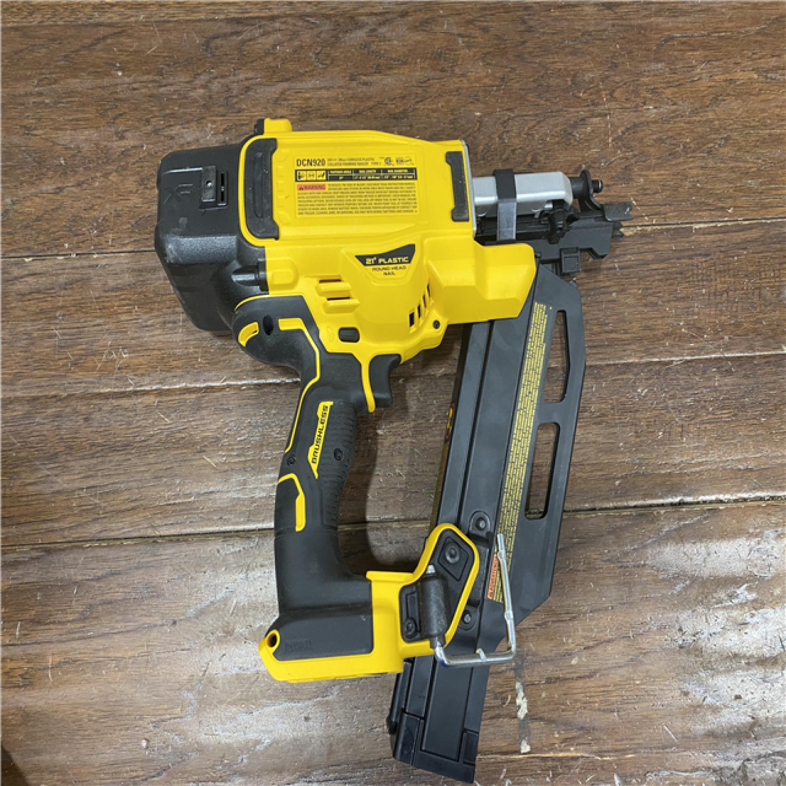 AS-IS DEWALT 20-Volt 21Â° Cordless Framing Nailer (Tool-Only)