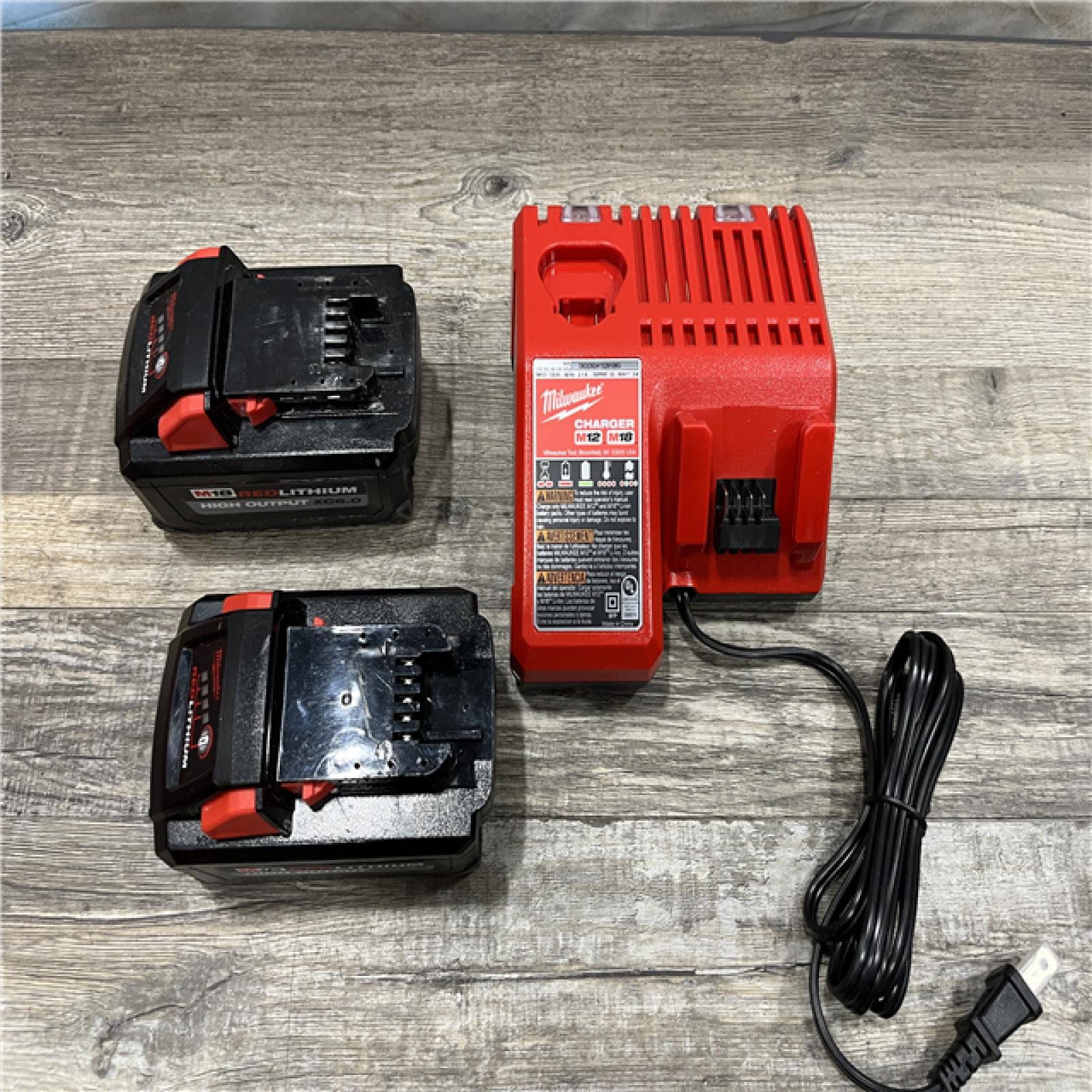 AS-IS Milwaukee 18-Volt Lithium-Ion High Output Starter Kit