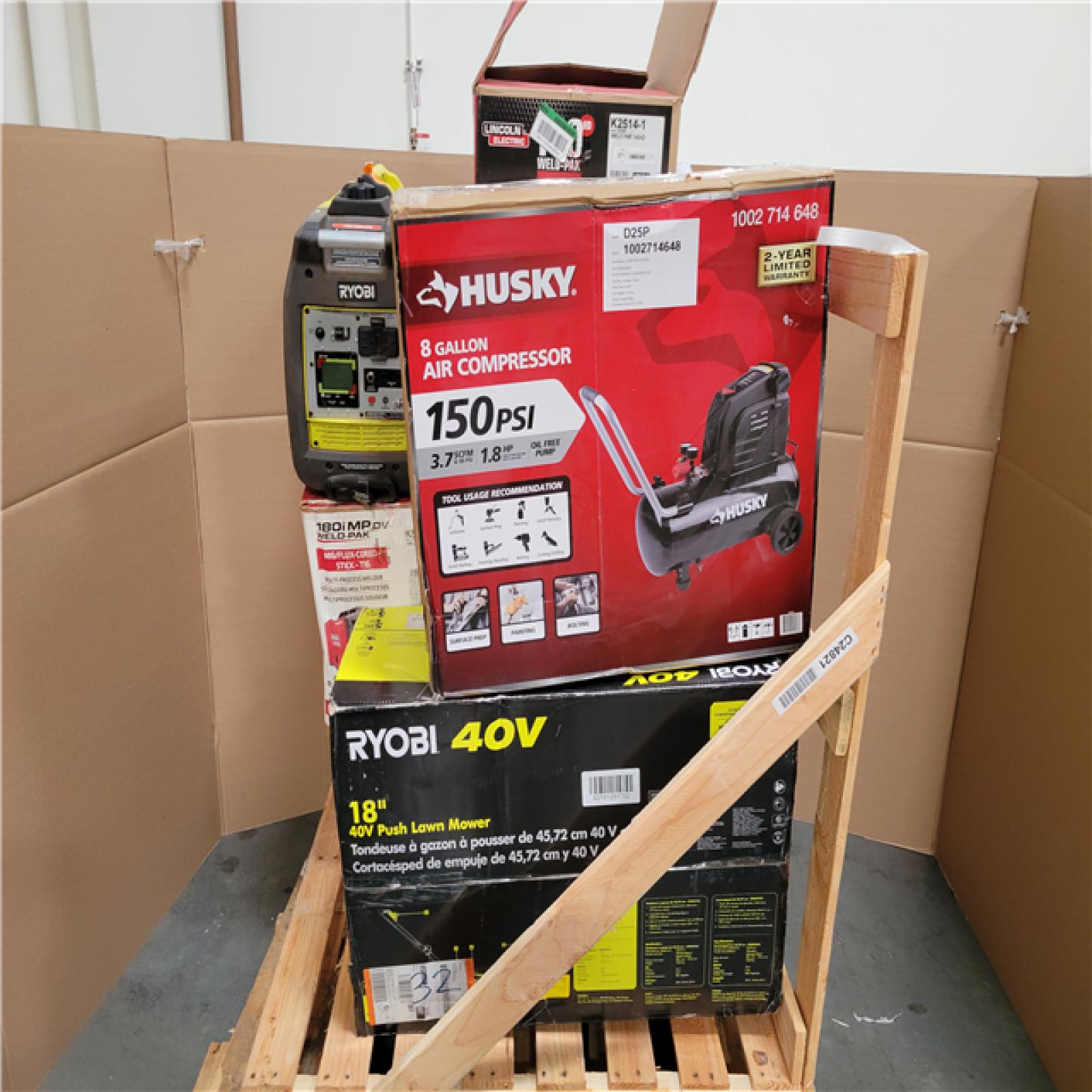 CALIFORNIA AS-IS OUTDOOR POWER EQUIPMENT