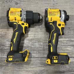 AS-IS DEWALT 20V XR Lithium-Ion Cordless 2-Tool Combo Kit