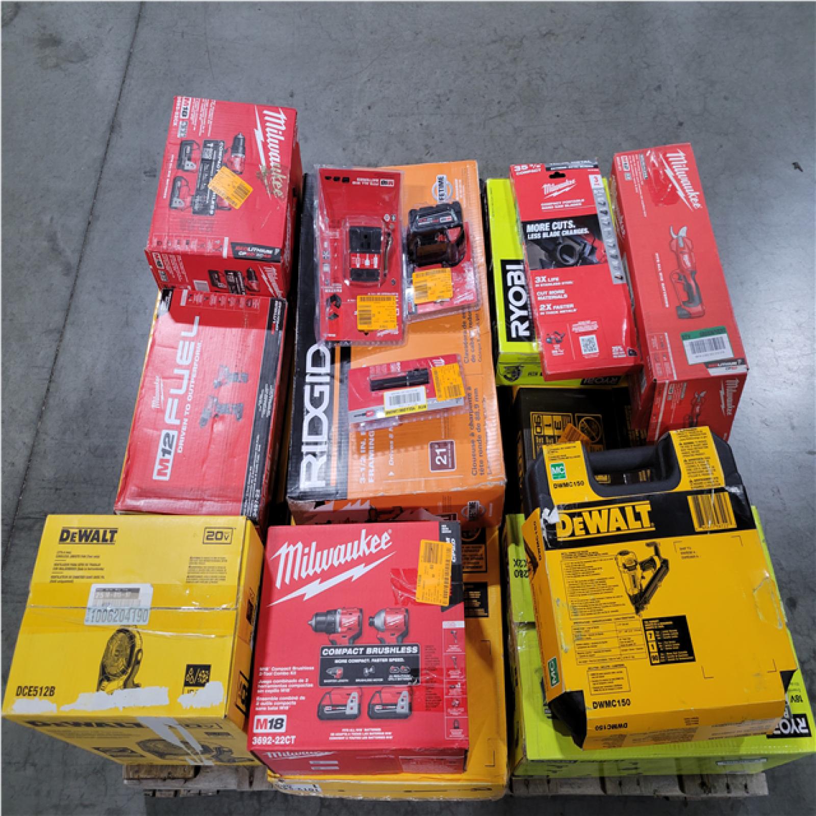 CALIFORNIA AS-IS TOOL PALLET