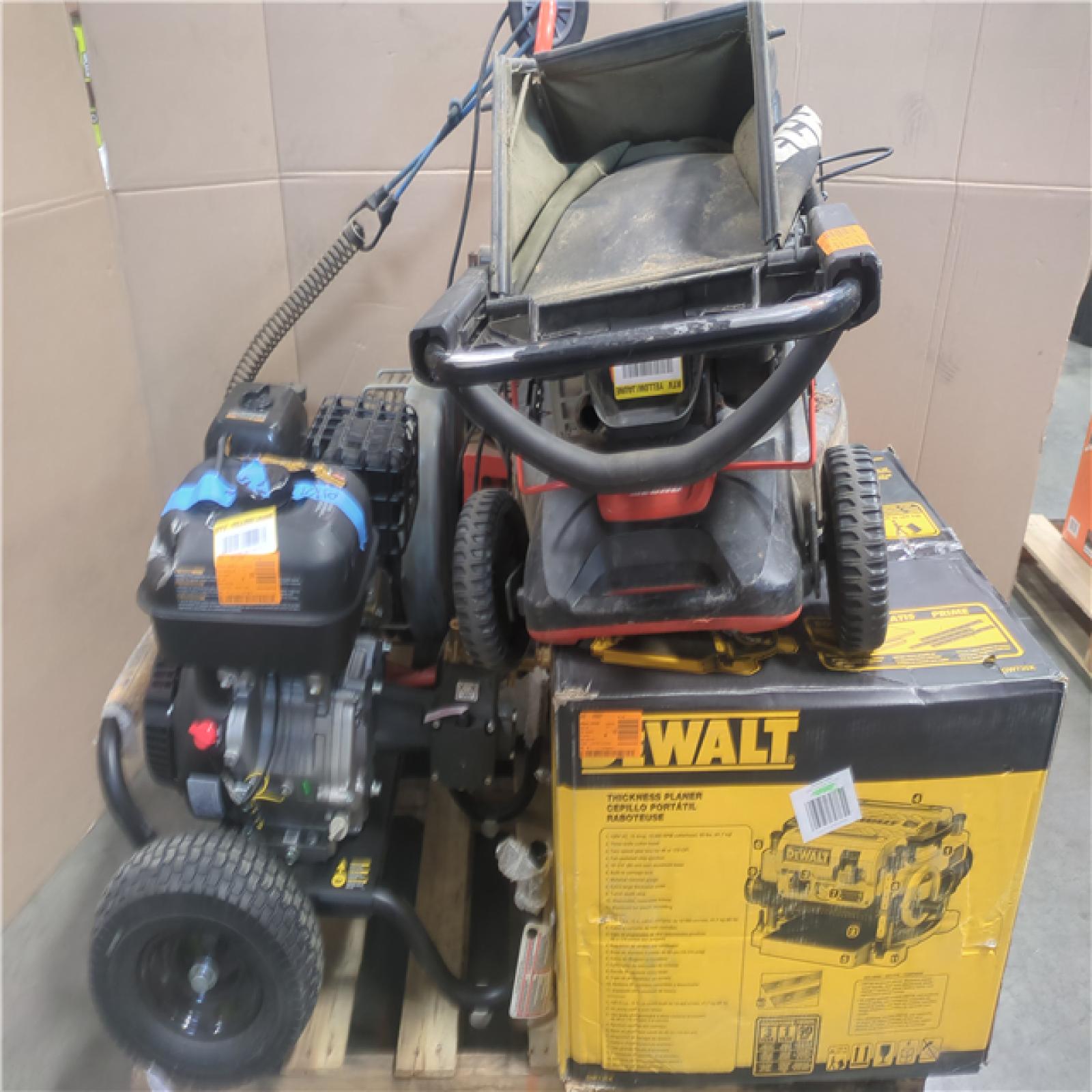 California AS-IS OUTDOOR POWER EQUIPMENT