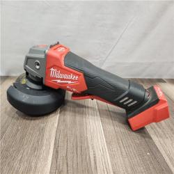 AS-IS- Milwaukee M18 FUEL 18V Lithium-Ion Brushless Cordless 4-1/2 in./5 in. Grinder with Variable Speed & Paddle Switch (Tool-Only)