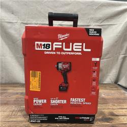 AS-IS Milwaukee M18 FUEL 1/2 in. Cordless Brushless High Torque Impact Wrench Kit (Battery & Charger)