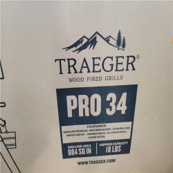 CALIFORNIA AS-IS APPEARS NEW Traeger Pro 34 Wood Pellet Grill and Smoker