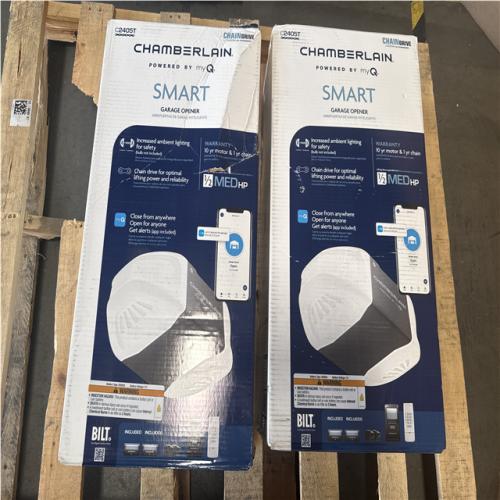 CALIFORNIA AS IS CHAMBERLAIN SMART GARAGE OPENER C2405T
