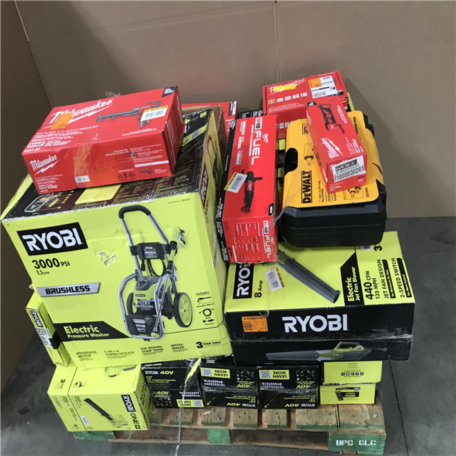 CALIFORNIA AS-IS TOOL PALLET