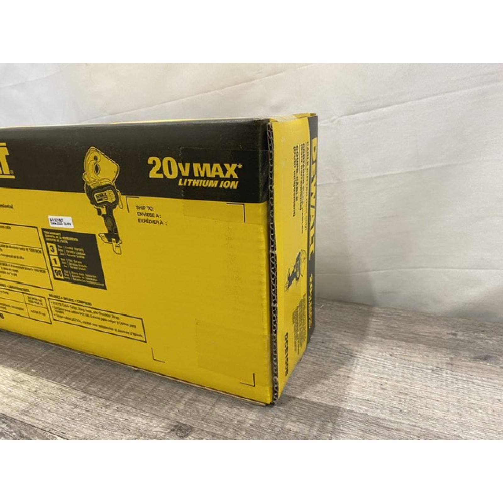 NEW - DEWALT 20V MAX Cordless Electrical Cable Cutting Tool (Tool Only)