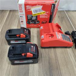 AS-IS Milwaukee M18 Red Lithium High Output XC6.0 System Starter Kit 48-59-1862S