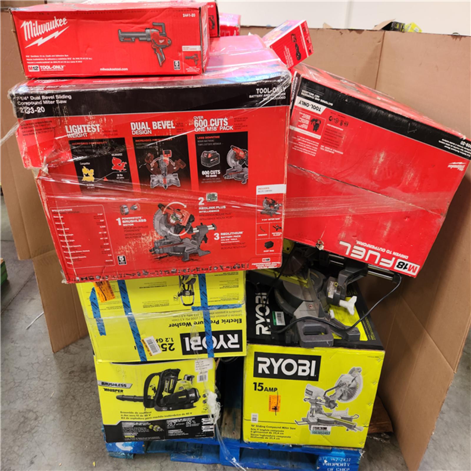 CALIFORNIA AS-IS TOOL PALLET