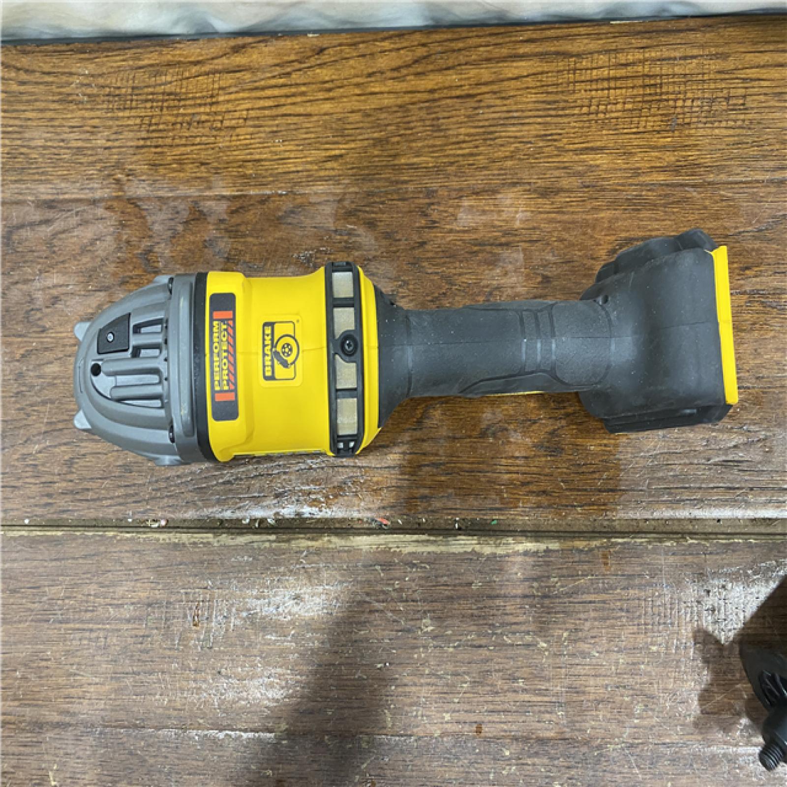 AS-IS DEWALT 60V MAX Cordless Brushless 4.5 in. to 6 in. Small Angle Grinder with Kickback Brake (Tool Only)