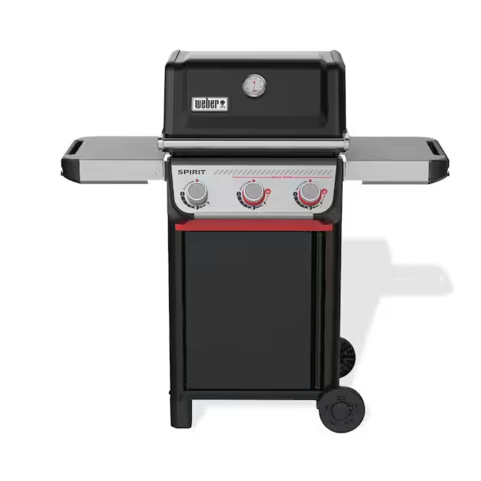 DALLAS LOCATION - Weber Spirit E-325 3-Burner Liquid Propane Gas Grill in Black with Sear Zone